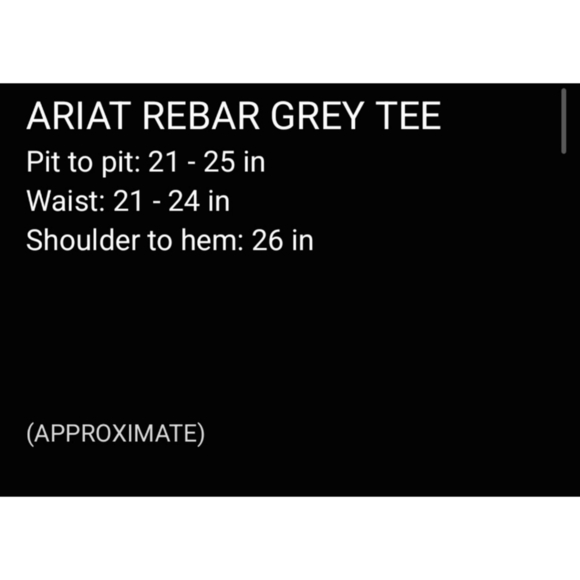 Ariat Women's Rebar Workman True Grit Short Sleeve Work T-Shirt, Light Grey, L - Picture 2 of 13